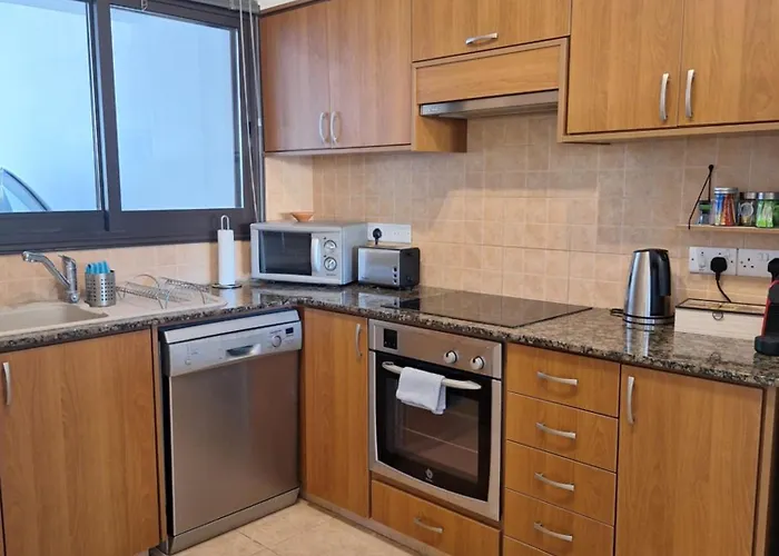 Pool Side 2 Bedroom Queens Gardens Complex Paphos